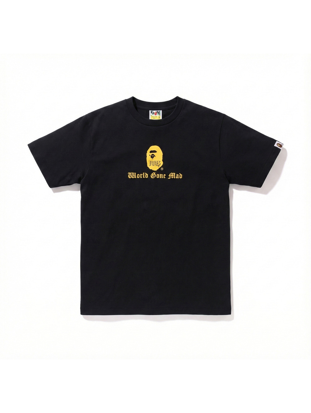 BAPE A Bathing Ape Logo Tee - Black